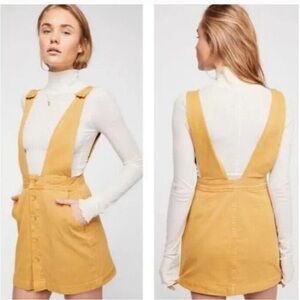 🦃 Clearance Free People‎ Mallory Jumper Overall Dress 0
